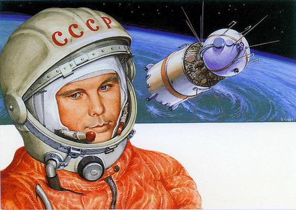 Start Fahrzeug Yuri Gagarin 