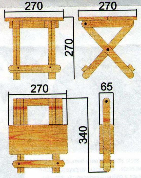 Klapptisch mit eigenen Händen 