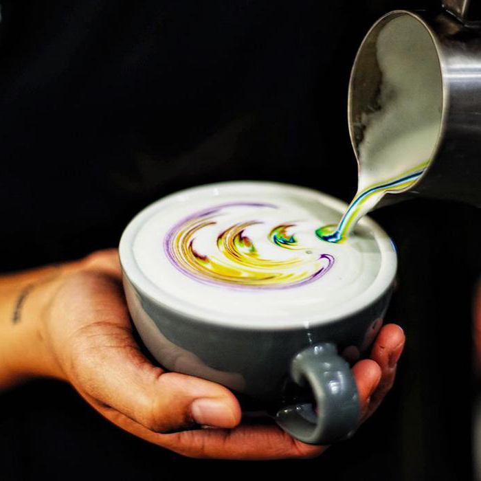 Schablonen für Latte Art