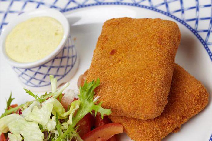 Schnitzel aus gehacktem Kabeljau: Rezepte