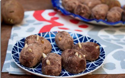 Schritt-für-Schritt-Rezepte für Schokoladenkartoffeln