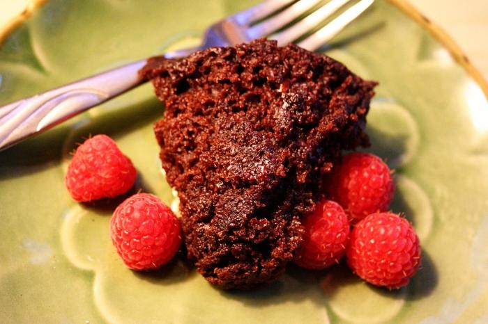 Schokoladenkuchen im multivark