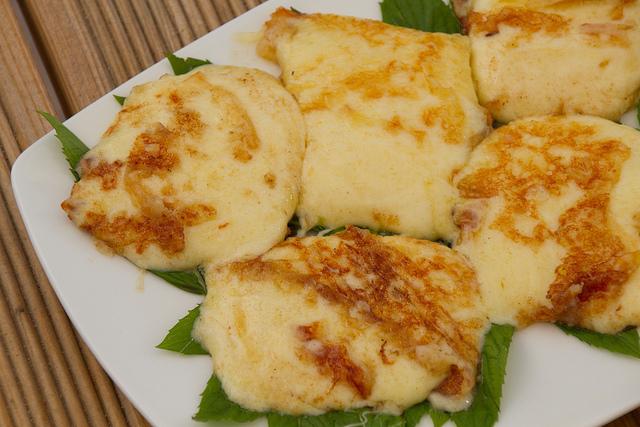 Fried suluguni - ein idealer Ersatz für ein Schnitzel