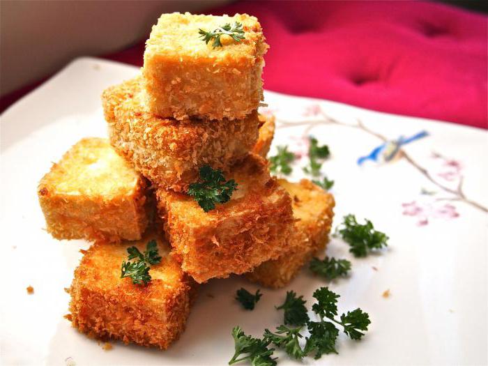 Gebratener Tofu. Rezepte für diejenigen, die gerne kochen