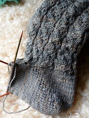 Socken stricken mit Heels stricken