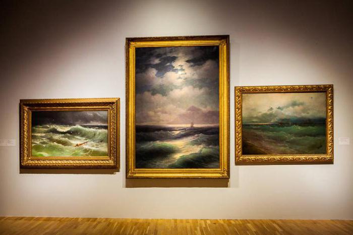 Wie kommt man zur Ausstellung von Aivazovsky in Moskau?