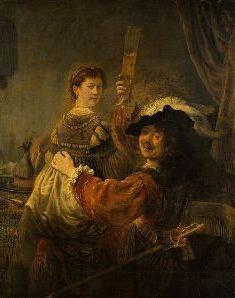 Rembrandt Gemälde mit Namen 