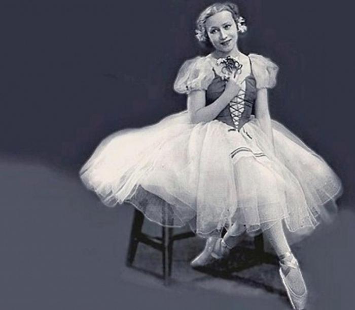 Die sowjetische Ballerina Galina 