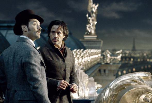 Sherlock Holmes Spiel Schatten Schauspieler 