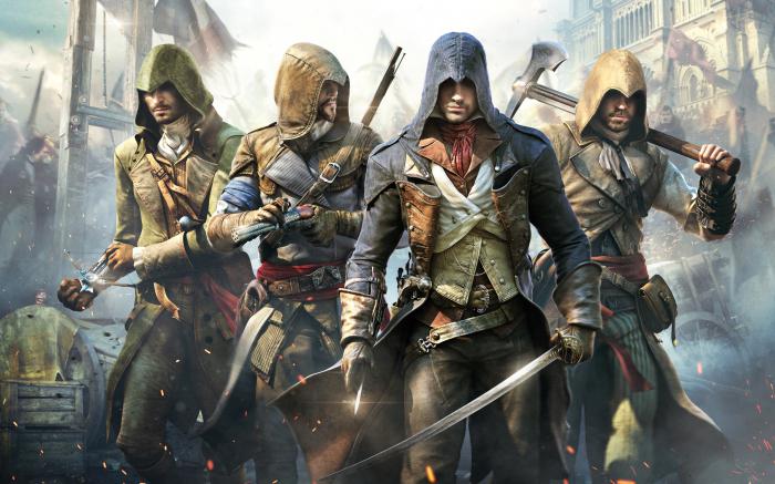 Game Assassin Creed: alle Teile in Reihenfolge