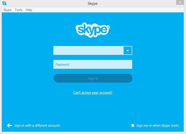 wie man Skype macht