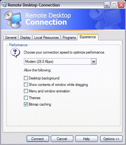 Zugriff auf den Remote-Desktop