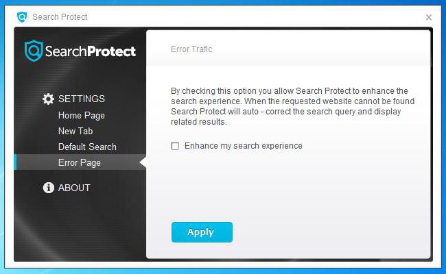 Search Protect: vom Computer entfernen