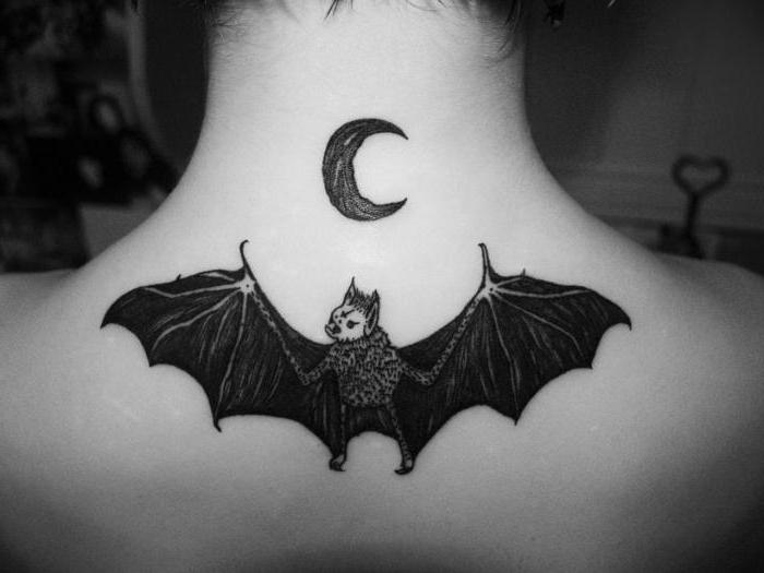 Fledermaus Tattoo