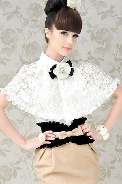 Lacy Bluse: Mode-Modelle und Stile. Damenbekleidung