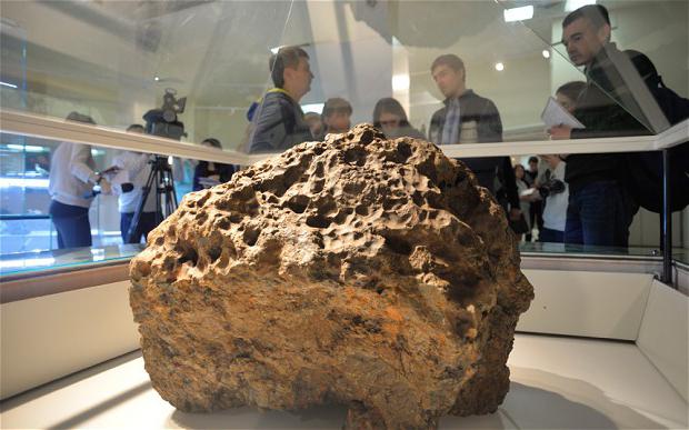 Chebarkul Meteorit angehoben