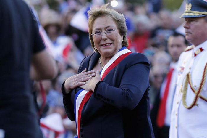 Stellvertretender Präsident von Chile - Michelle Bachelet