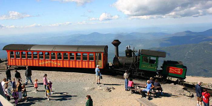 Der Mount Washington ist ein amerikanischer Gipfel