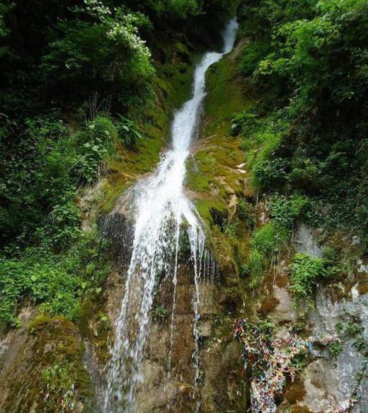 Wasserfall Mädchen Tränen 