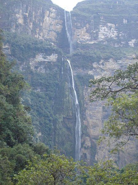 der größte Wasserfall in Südamerika