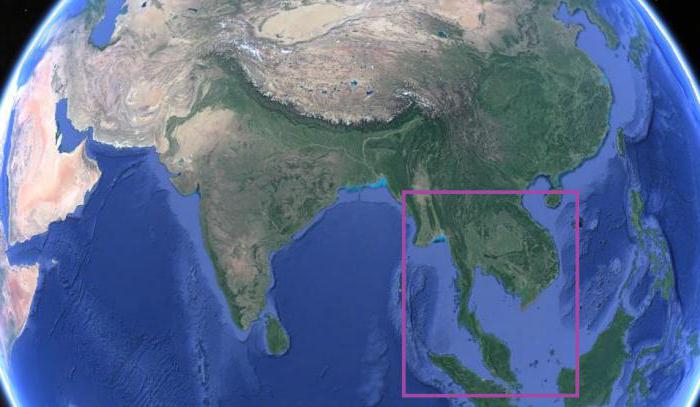 Was ist eine Halbinsel? Welche Halbinsel liegt im Osten: Hindustan oder Indochina?