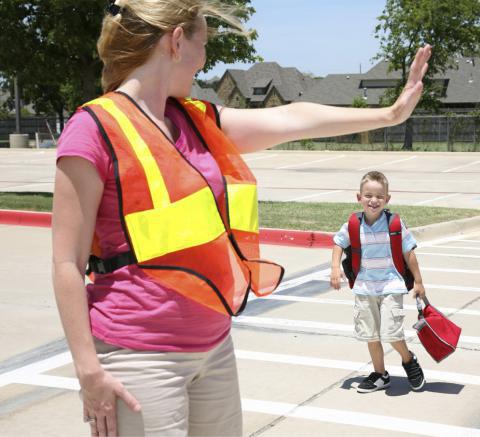 Verkehrsregeln für Schulkinder: Bilder, Gedichte