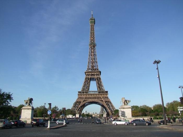 Eiffelturm in Paris Foto 