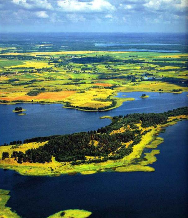 blaue Seen Weißrussland