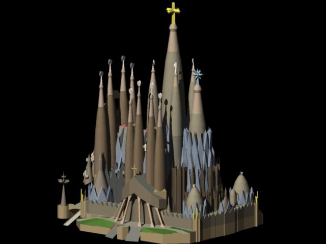 Heiliges Tempelfoto Barcelonas
