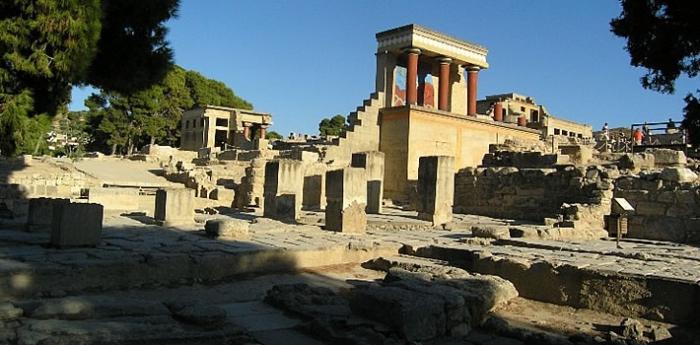 Knossos Palast auf Kreta - ein Geheimnis der minoischen Zivilisation