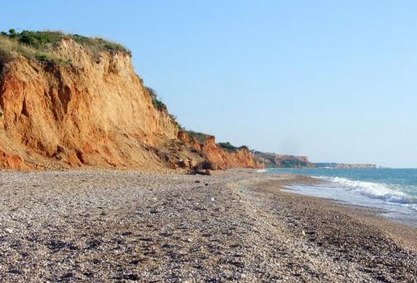 Wir machen Urlaub: das Dorf Lyubimovka, Sewastopol