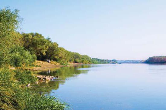 Zuflüsse des Urals: eine Beschreibung