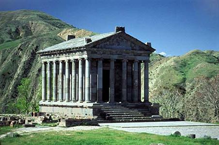 die alte Hauptstadt von Armenien