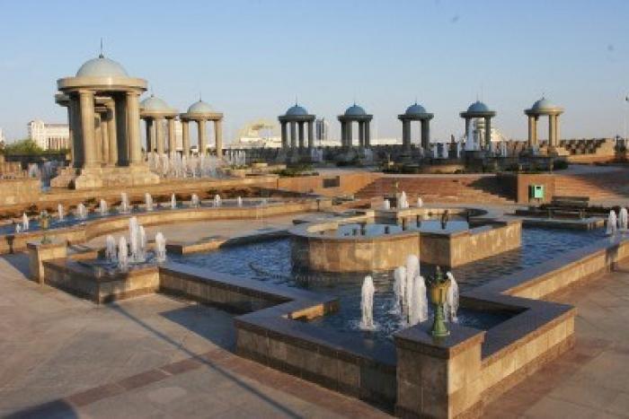 die Hauptstadt von Turkmenistan