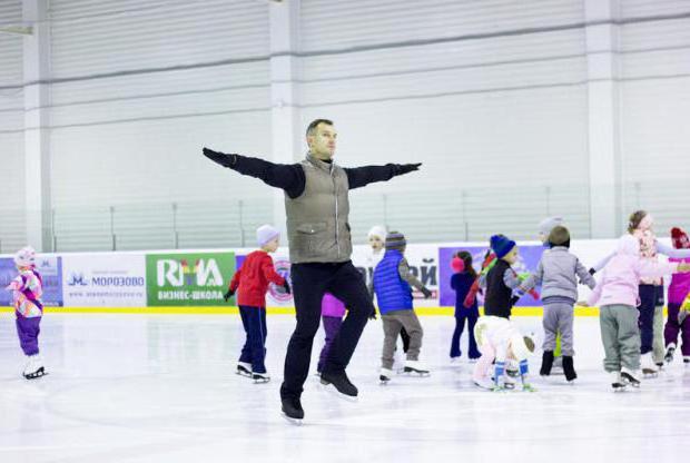 Abschnitt des Eiskunstlaufs "Morozko"