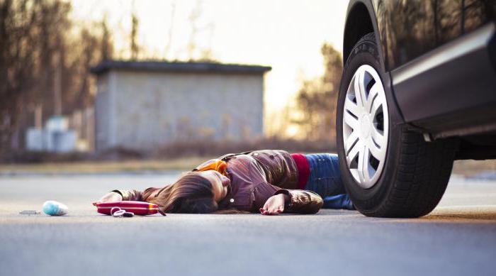 Fußgänger bei Verkehrsunfällen betroffen