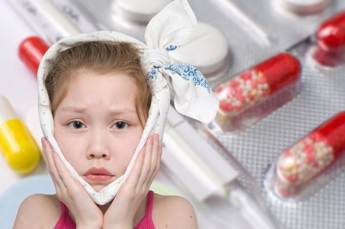 Symptome von Mumps bei Kindern und Erwachsenen